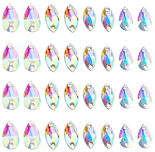 SUPERFINDINGS Über 160 Stück 4 Größen Acryl Angelköder Angeln Attractor Spinner Blades Teardrop Horse Eye Köder Für Harte Köder Wurm Spinner Köders Löffel Rigs Herstellung