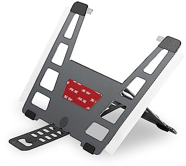 BakkerElkhuizen UltraStand Universal, Integrierter Laptopständer unter Ihrem Laptop, 1x Halterung bis 16 Zoll