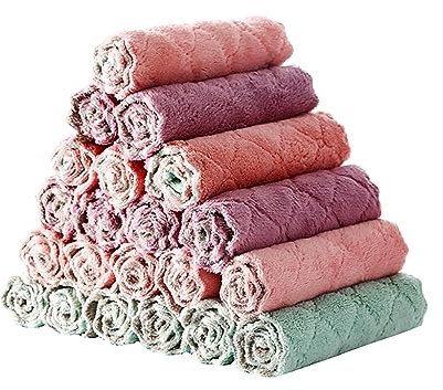 JCAKES Paños de Limpieza para el hogar Toallitas para Platos de Cocina Toallitas de Limpieza Paños para detergente