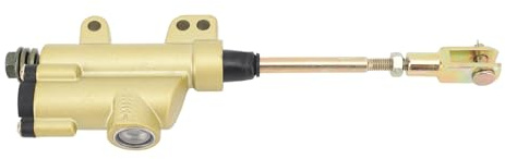 Pompe de Maître-cylindre de Frein Arrière de Moto, pour Sunl 110cc 125cc 140cc Dirt Pit Bike (GOLD)