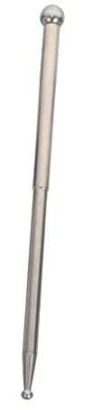 Edelstahl Massagestab für Körpermassage, Silber, 1 Stück | Home Anwendung, für Senioren und Fitnessfans, Entspannende Stäbe, Kompakt für Unterwegs