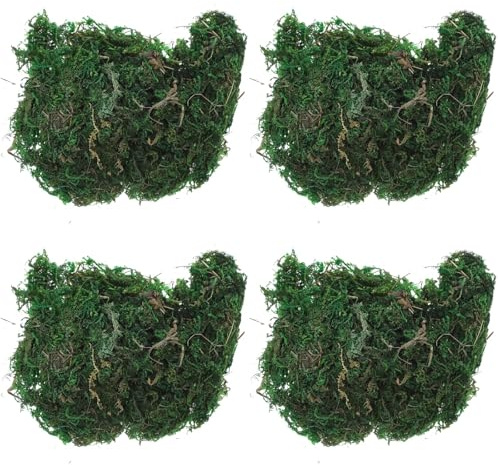 Cabilock 4 Piezas Relleno para Jardineras Macetas para Plantas De Interior Casa Artificial Casa Verde Plantas De Simulación Decoración De Arbustos Plantas Falsas Artesanía Planta En Maceta