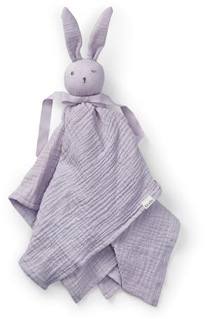 Elodie Details cozy Baby Comforter Cuddle Blanket Blinkie, essentials for Infant Babies and Toddlers, Newborn Gifts for Birthday Baby Shower in 100% Oeko-Tex Extra Soft Organic Cotton - Purple