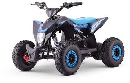 Elektrisk fyrhjuling för barn 1000 W BN-Motors Spider, grön, 4–12 år