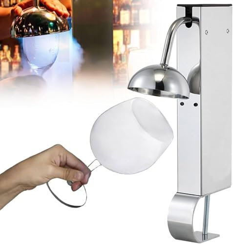 Instant Glass Chiller for Beer, Wine, and Whiskey – Rapid Cooling in 6-8 Seconds with LED Lights, Perfect for Various Cup Types