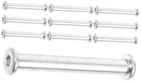 SHINEOFI Lot de 10 Vis de Fixation pour Poignée de Parasol D’Extérieur Pièces de Rechange Résistantes aux Intempéries Compatibles Parasols de Terrasse Accessoires Solide pour Entretien