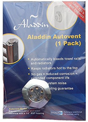 Aladdin Autovents Fully Automatic Radiator De-Aeration Valve (Replaceable Cartridge)