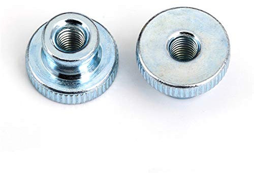 10 Stück M10 Verzinkte Rändelmutter handfest anziehen Mutter Curtain Wall M10