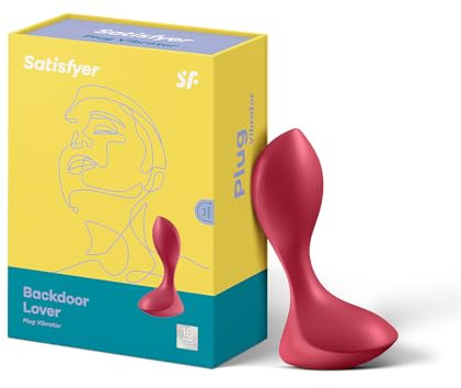Satisfyer Backdoor Lover Analplug | Leistungsstarker Anal-Vibrator | Hochwertiges Sex-Spielzeug | Hautfreundliches Silikon | Toys für Männer und die Frau | Sex Spielzeug für Frauen | Sex Toys