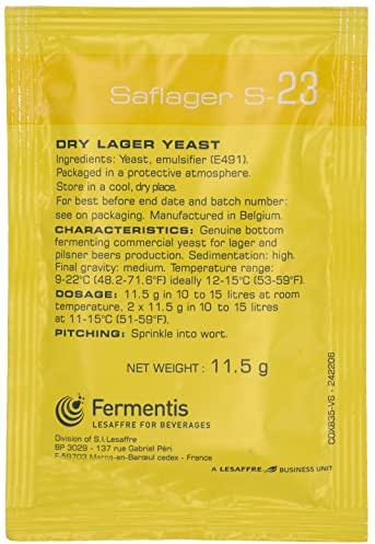 Fermentis lievito di birra US-05 W 34/70 S-33 S-23 alta fermentazione bassa fermentazione (S-23)