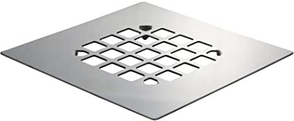 Danco 11034 Snap Strainer & Drain Cover Shower Strainer, Chrome