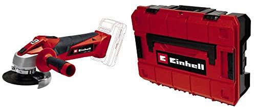 Einhell Akku-Winkelschleifer TC-AG 18/115 Li-Solo Power X-Change (18 V, Ø 115 mm, 28 mm Schnitttiefe, inkl. Koffer, ohne Akku, ohne Trennscheibe)