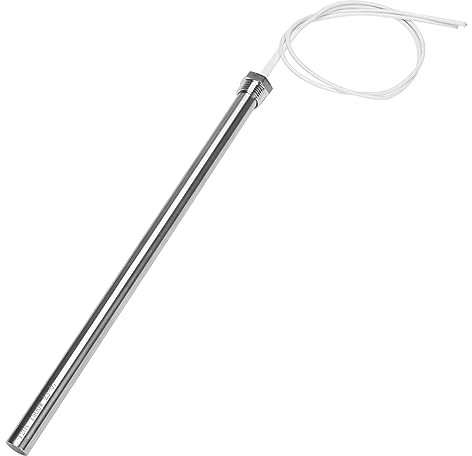 DERNORD Immersion Cartridge Heater 120V 1500W Hot Rod Heating Element Replacement 1/2 Inch Thread