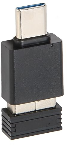 Elprico USB-Maus-Jiggler, Verhindert Bildschirmsperre, Schlafmodus, Nicht Erkennbar, Automatisches, Treiberfreies Mouse-Mover-Gerät, USB-Port-Mover-Wiggler für Computer (Schwarz)