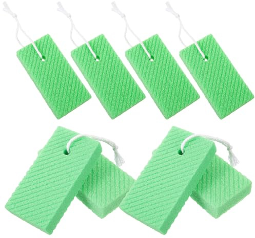 Healvian 8pezzi Pietre Pomice Esfolianti Per Piedi Per Rimozione Calli e Morta Colori Casuali Strumento Ergonomico Per Uomini e Donne