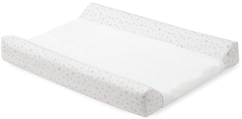 Cambrass - cambiador bebe para comoda bañera - adaptador rígido para cambiar al bebé - vestidor desenfundable 50x70x9 cm Plumeti Rosa