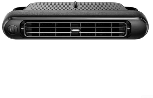 HpLive Auto Ventilator, Autositz-Kühlventilator USB Kühlung Autolüfter, 3 Geschwindigkeiten Auto Rücksitzventilator für Limousinen, SUV, Lkws und Autos(Schwarz)