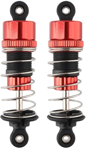4 PCS 16510R Aluminium Ölgefüllte Stoßdämpfer Zubehör Ersatzteile for H16GT H16DR H16BM H16 H16P H16E 16208 16209 16210 HB17 HP161S H17 1:16 Bürstenlose RC Monster Trucks Autos(2 Pcs)