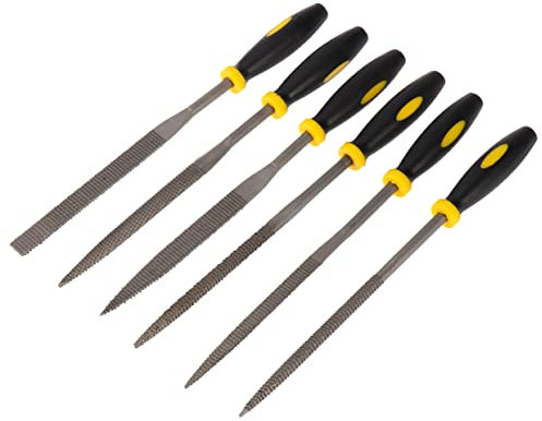 OSALADI 6stücke Mini Holzfeilen Set Holzraspelfeile Raspelwerkzeug Holzfeile Mit Bequemlichkeitsgriff Für Holz Leder Und Bearbeitung