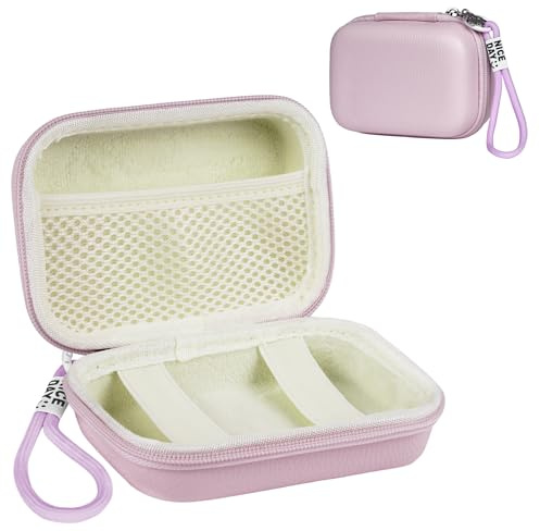 Ainiv Funda para Digital Cámara, Estuche Camara para Sony ZV-1/para Ricoh GR/para Casio ZR1000/para Canon G7/SX720/para Panasonic ZS110, Funda Camara Fotos Infantil para Accesorios (Púrpura)