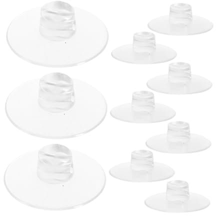 OUNONA Suction Cup Cable Holder 24 Pack Silicone Open Clamp for Tile Walls