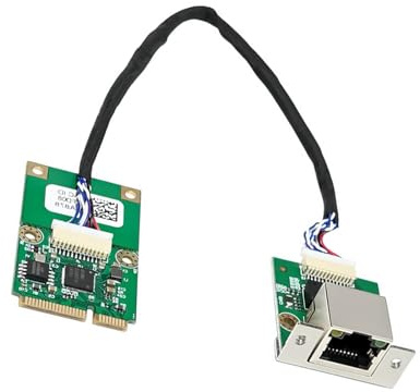 RETUOLWAG Interfaces De Fibre Optique PCIE Adaptateur De Carte Réseau Gigabit Ethernet I225V B3 1000/100 Mbps Carte Réseau Adaptateur Ethernet Gigabit