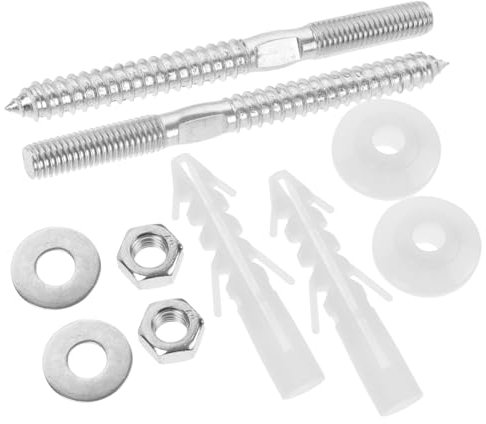 SEWACC Basin Fixing Screws Wash Basin Bolts Kit 10x120mm Extended Expansion Screws Universal