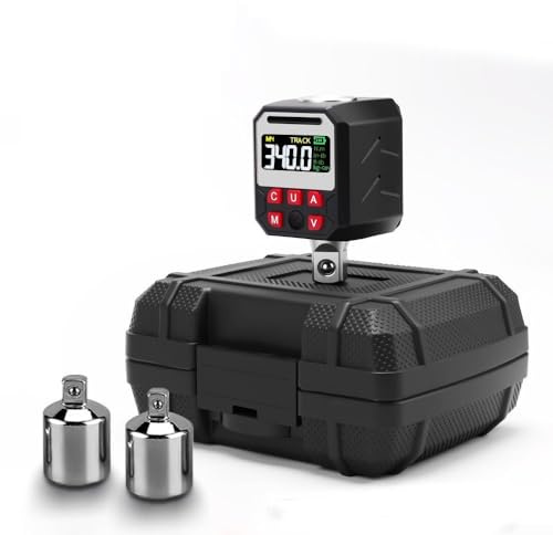 Adaptador de llave dinamométrica digital de 1/2 pulgada, medidor de torsión 10-200 nm, 17-340 nm, 3-60 nm (17-340 nm)
