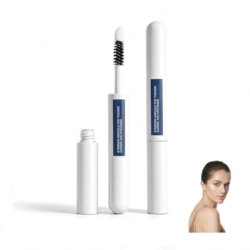 3.5 ml Sérum pour Sourcils, Croissance Sourcils et Repousse Sourcil, Eyebrow Serum Avec Applicateur Double, Traitement pour Sourcil Clairsemés, Effet Plus Denses et Définis