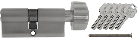 Knaufzylinder KD 60 mm 30/30 inkl. 5 Schlüssel