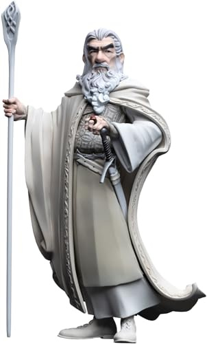 Weta der Ringe Mini Epics Vinyl Figur Gandalf der Weiße 18 cm 86-50-03298 Mehrfarbig