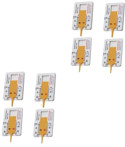 ULTECHNOVO 8 Pz misuratore di battistrada manometro digitale per pneumatici del battistrada del pneumatico Misuratore di profondità del battistrada profondimetro
