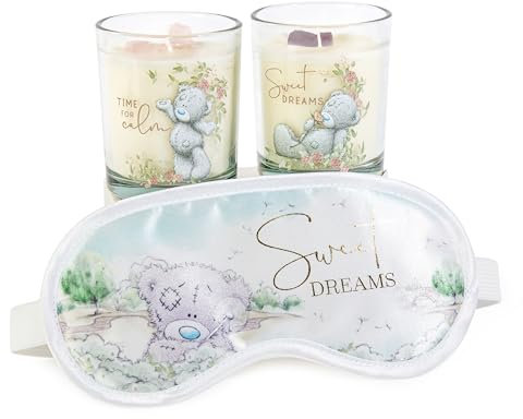 Me to You Tatty Teddy Eyemask and Scented Crystal Candles Gift Set - Signature Collection, White