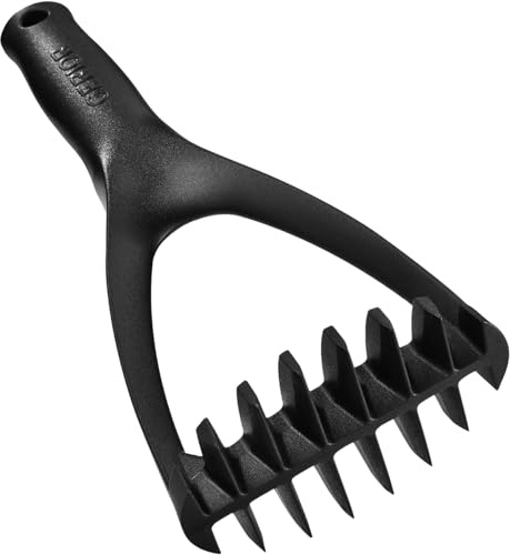 Nylon Potato Masher - Non-Scratch, Dishwasher Safe Tool for Mashed Potatoes, Avocado - Plastic Meat Chopper, Heat Resistant Masher for Hamburger, Ground Beef Smasher Tool