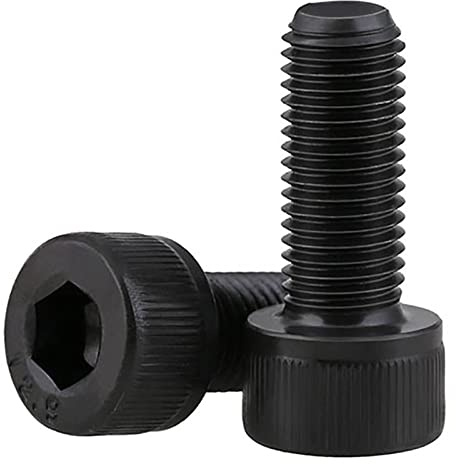 RMBNHGF Lfang-Socket Cap Screws M6 Black Fine Thread Hex Hexagon Socket Head Cap Screws Grade 12.9 Carbon Steel Allen Bolts Pitch, Durable and Corrosion(M6x0.75x40-HT(5pcs))