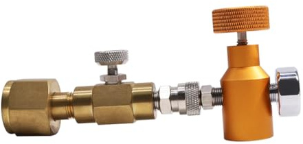 reamhome Soda Water CO2 Adapter Carbonator Refill Fill Station for CO2 Cylinder Tank Bottle Parts Accessories for TR21-3 to W21.8-14