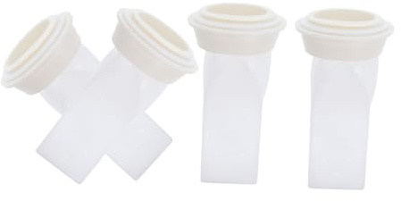 DIYEAH 4pcs Floor Drain Backflow Preventer Silicone Core Odor Sewer Seal Plug for Bathroom Kitchen Washing Machine Drain Hose Easy Install Sewer Seal