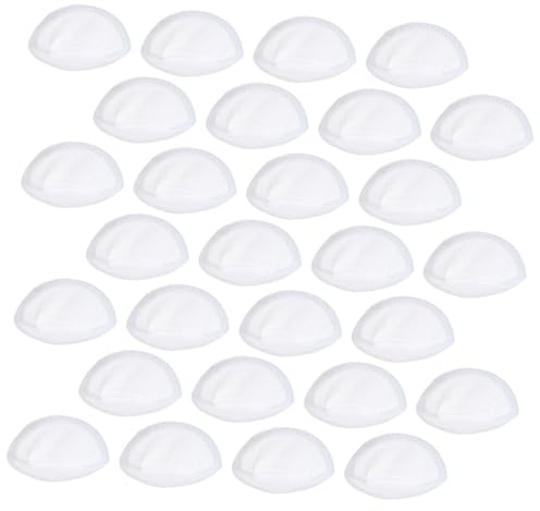 DECHOUS Coppette Assorbilatte Usa e Getta Sottili e Traspiranti 100 Unitá, Design Adesivo Leggero in Materiale Non Tessuto, Perfette per Allattamento Autunnale e Invernale