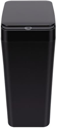 Zunate Poubelle Intelligente avec Capteur de Mouvement, 16 L, Fermeture Automatique, Joint Anti-odeur pour Petits Espaces, Poubelle de Cuisine Mains Libres pour Salle de Bain, Bureau