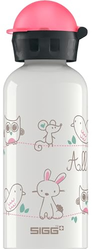 Sigg - Kids Water Bottle - KBT - Made in Switzerland - Leakproof - Lightweight - BPA Free - School & Sports - 14 Oz