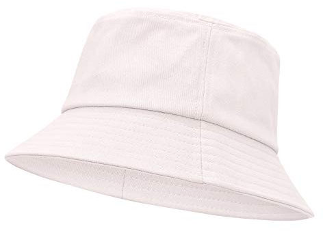 Durio Fischerhut Damen Sonnenhut Herren Unisex Sommerhut Bucket Hat Anglerhut Fishermütze Faltbarer Hut Beige Einheitsgröße