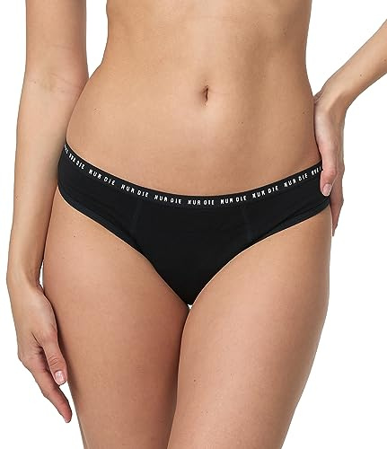 Nur Die Slip Alles geregelt Starke Blutung Perioden-Unterwäsche Bio-Baumwolle waschbare & saugfähige Menstruationsunterwäsche Damen