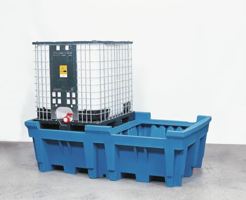 Auffangwanne classic-line aus Polyethylen (PE) für 2 IBC