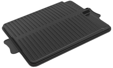 MAGICLULU Plaque De Cuisson Antiadhésive Pour Barbecue Rôtissoire Spacieuse Pour Four Avec Plat à Rôtir Pour Cuisson Intérieure
