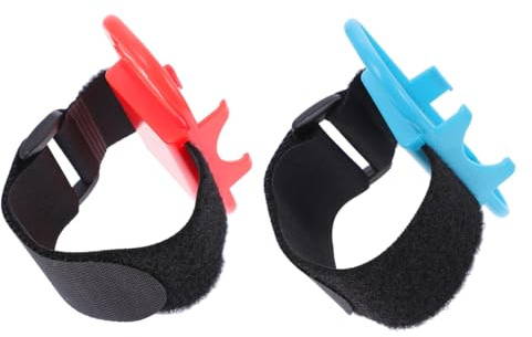 GAROZATION 2pcs Adjustable Elastic Wrist Strap for Controllers Wrist Band Pad for Gaming Enthusiasts and Comfortable Use