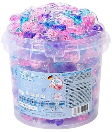 5 po aux 1 pods à linge, gousses de détergent en profondeur, avec des perles d'adoucisseur et une fraîcheur durable, pour tous les tissus et couleurs (70PC)