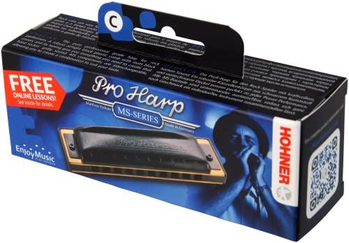 HOHNER Mundharmonika, Pro Harp MS, C