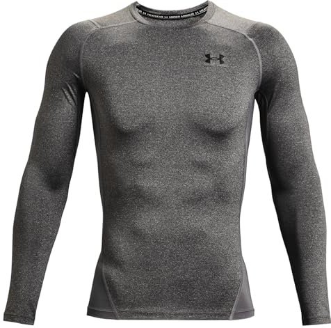 Under Armour Men UA HG Armour Comp LS, Long-Sleeve Sports Top, Breathable Long-Sleeved Top for Men