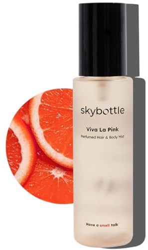 skybottle Body Mist, Long-Lasting Hydration, Lily of the Valley, Grapefruit & Lemon Scent, Travel Size Gift, Moisturizing Hair Perfume Spray for Women and Men, 3.4 Fl. Oz