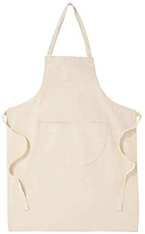 Bonnin Kinderschürze mit Fronttasche zum Zeichnen, Malen, Backen, Kochen, Partygeschenke., Ungebleicht, Verschiedene